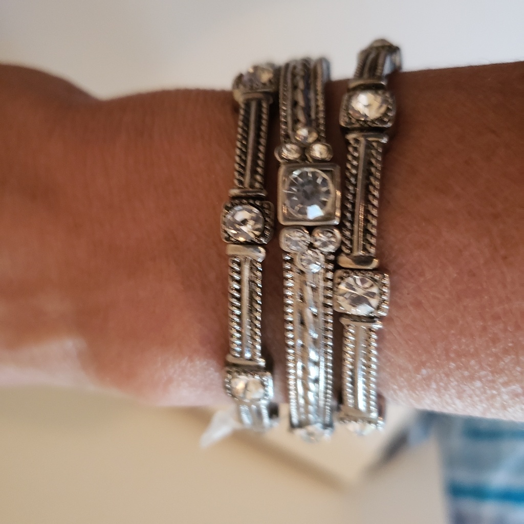 Silver Multi Layer Bracelet